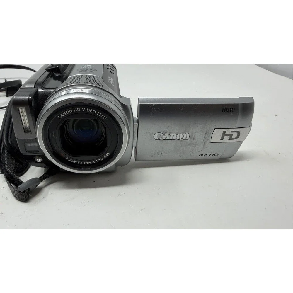 Canon Vixia HG10 High Def Camcorder (Silver) 40GB Hard Drive